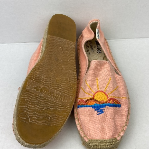 Soludos Women’s Pink Aloha Platform Espadrilles - Picture 3 of 7